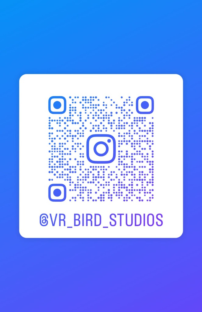 VR Bird Studios Instagram QR Code